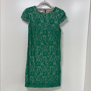 Green Lace Dress, Ivy & Blue Maggy Boutique, Lined